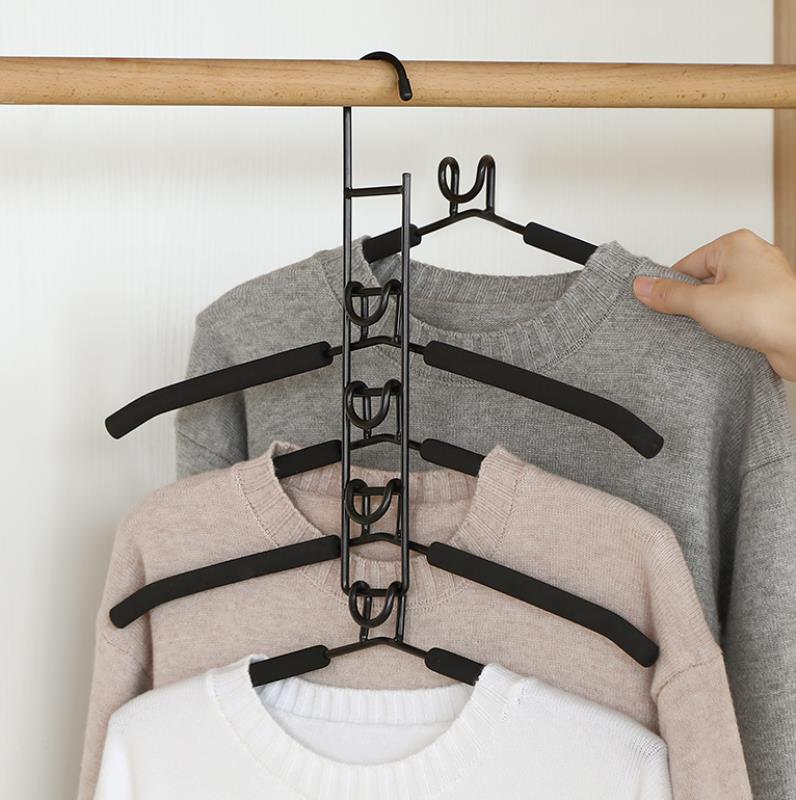 5-in-1 Multipurpose Heavy Duty Non-slip Hangers