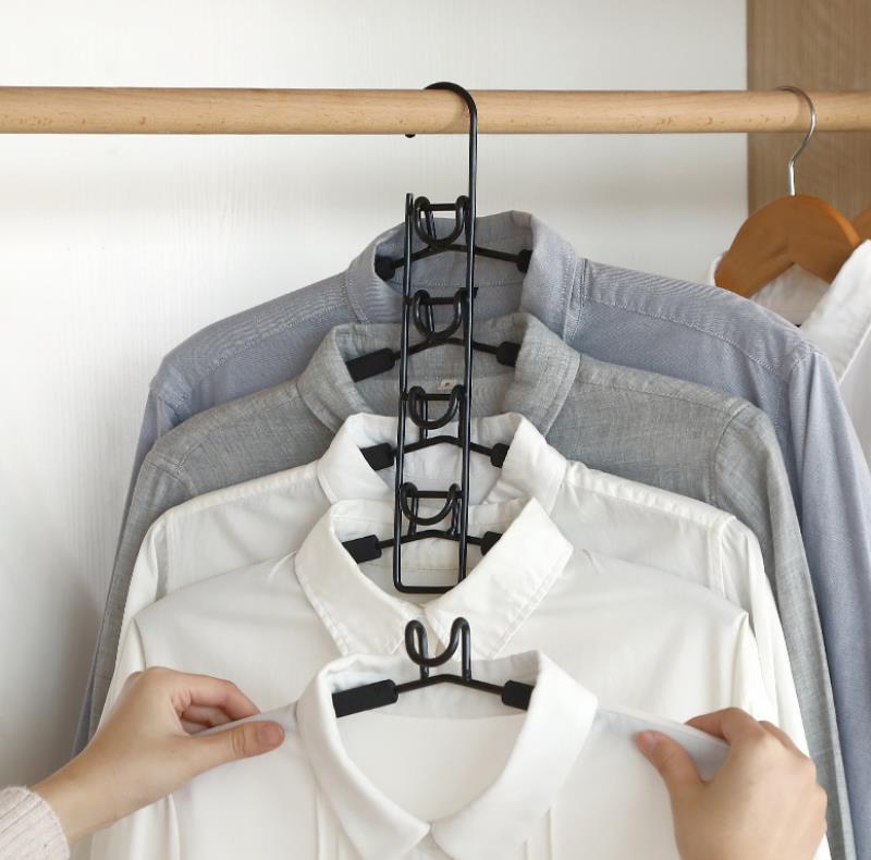 5-in-1 Multipurpose Heavy Duty Non-slip Hangers