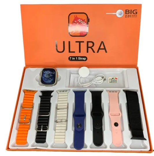 Ultra Smart Watch Ultra 7 In 1 With Out Metal Strip