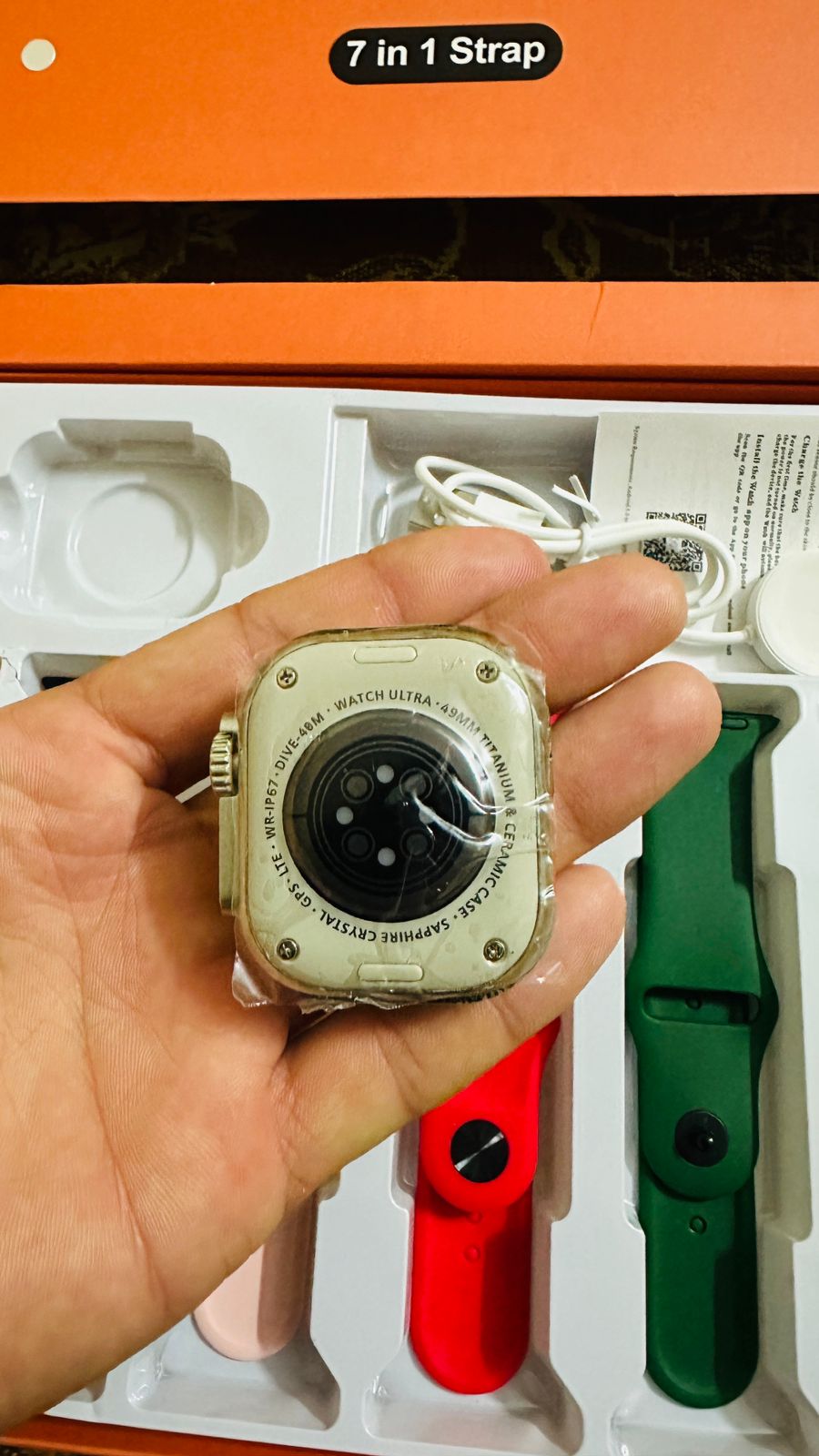 Ultra Smart Watch Ultra 7 In 1 With Out Metal Strip